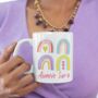 Auntie Rainbow Personalised Mug, thumbnail 2 of 2