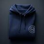 Personalised Initials Crest Hoodie – Est. Year Gift, thumbnail 2 of 11
