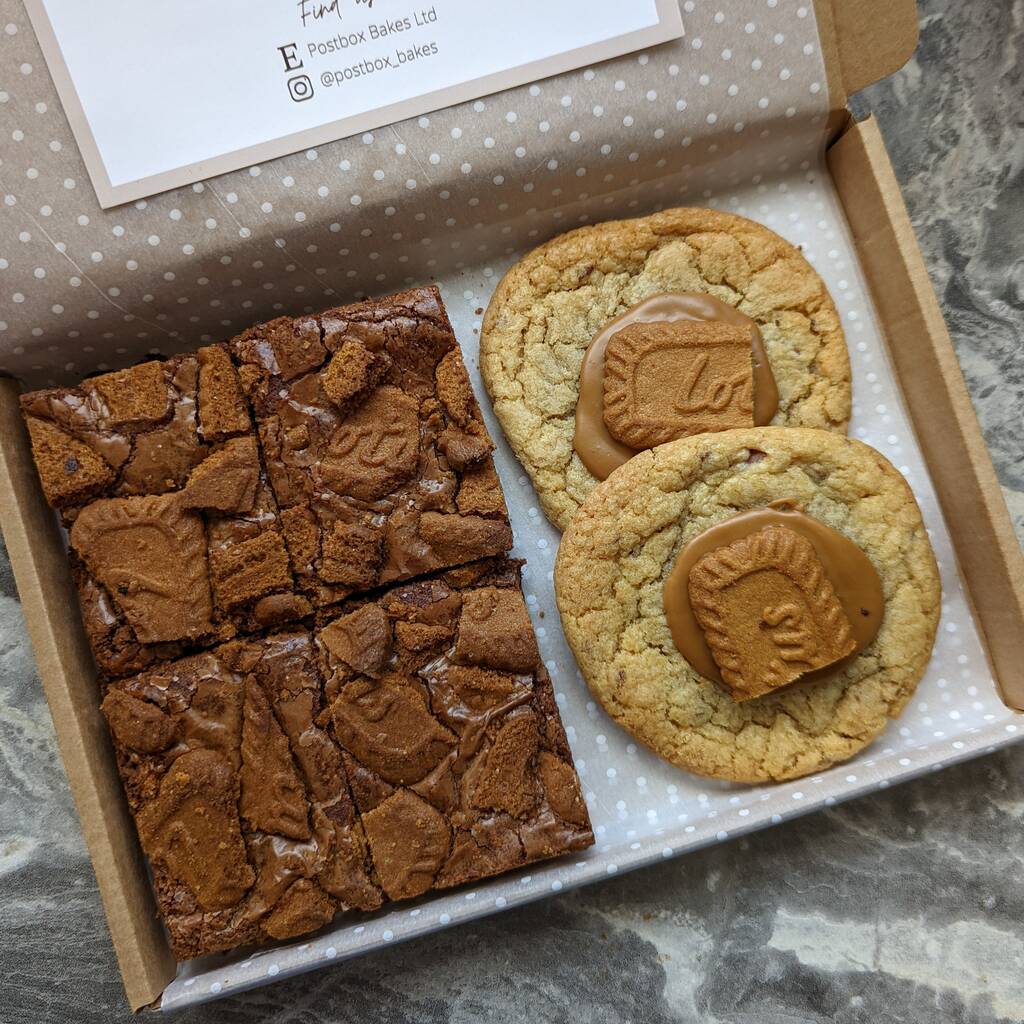 Pick Your Own Flavour Brownie And Cookie Box By Postbox Bakes