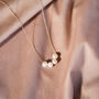 40th Birthday Floating Pearls Necklace, thumbnail 2 of 9