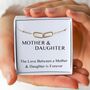 Mother And Daughter Necklace – Forever Bond Jewellery, Sentimental Gift For Mum, Meaningful Present For Her, thumbnail 1 of 10