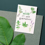 'I Herb It's Your Birthday' Greetings Card, thumbnail 1 of 2
