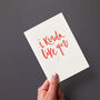 'I Kinda Like You' Letterpress Card, thumbnail 1 of 4