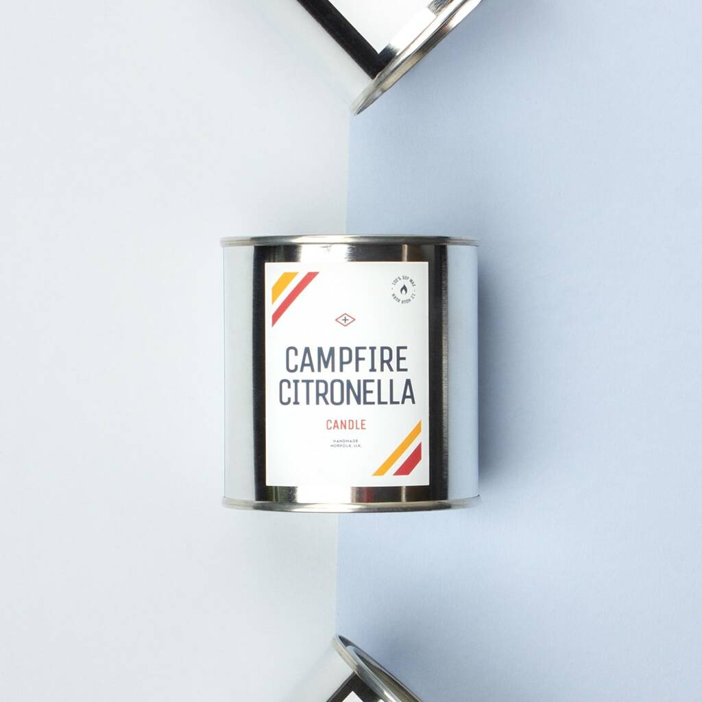 Paint Tin Candle By Men's Society