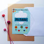 Plant A Flower Seed Paper Teacher Card, thumbnail 5 of 11