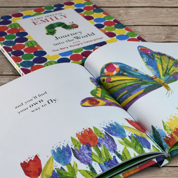 Personalised The Hungry Caterpillar Christening Book, 4 of 8