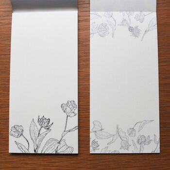 Japanese Illustrated Botanical Writing Pad, 8 of 8