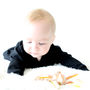 'Boo' Baby Halloween Black Sleepsuit, thumbnail 2 of 5