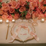 Embroidered Satin Ribbon Bow Embroidered With Guest Name, thumbnail 4 of 9