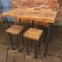 Reclaimed Industrial Tall Table Hcb, thumbnail 1 of 9