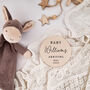 Personalised Baby Coming Soon Plaque, thumbnail 2 of 5