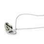 Drop Heart Locket 925 Sterling Silver, thumbnail 4 of 5