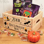 Personalised Halloween Witches Trick Or Treat Crate, thumbnail 1 of 4