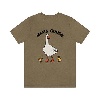 'Mama Goose' Cute Retro Mom Shirt Mothers Day Gift, 7 of 7