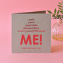 'Me/Us' Relatable Birthday Card For Mum, thumbnail 2 of 2