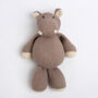Sophia The Hippo Easy Cotton Knitting Kit, thumbnail 4 of 8