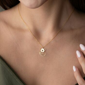 Wild Heart Koala Necklace, 5 of 9