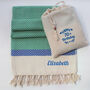 Personalised Soft Cotton Throw, Christmas Gift, thumbnail 6 of 12