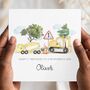 Construction Digger Birthday Card For Boy, Any Age And Relationship, thumbnail 1 of 2