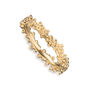 Gold Plated Forget Me Not Stacking Ring, thumbnail 2 of 4