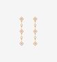 Kinmokusei Rose White Drop Earrings, thumbnail 1 of 4