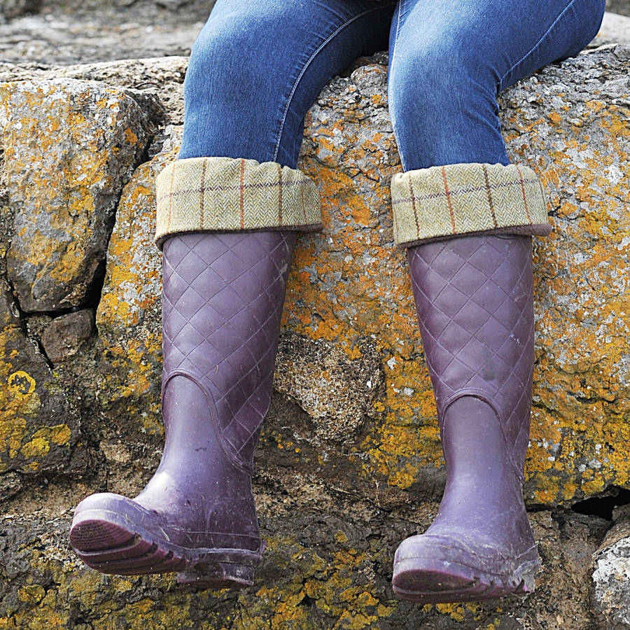 womens thick welly socks