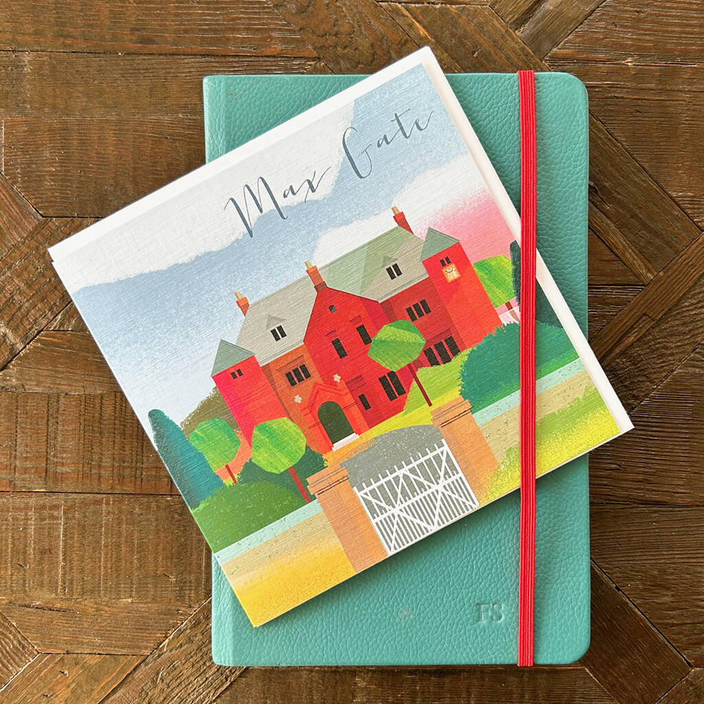 Max Gate House Greetingas Card, 1 of 3