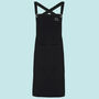 Cotton Canvas Cross Back Apron Personalised With Initials, thumbnail 6 of 7