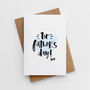 'First Father's Day' Father's Day Card, thumbnail 2 of 3