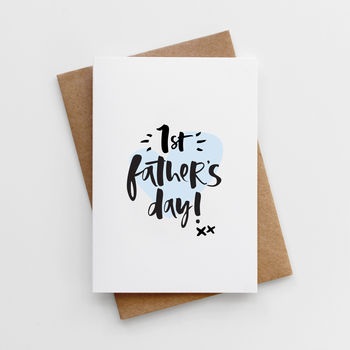 'First Father's Day' Father's Day Card, 2 of 3