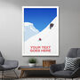 Personalised Snowboarding Print, thumbnail 2 of 6