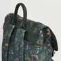 Into The Woods Green Buckle Medium Backpack, thumbnail 7 of 8