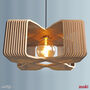 Zooki 17 'Xenu' Wooden Pendant Light, thumbnail 5 of 10