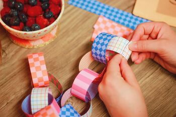 Block Party | Colourful Paper Chain Kit, 6 of 12