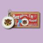 Bear With Me, I'm Stitching! Mini Matchbox Cross Stitch Kit, thumbnail 1 of 3