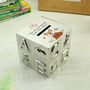 Personalised Woodland Fox Abc Money Box, thumbnail 1 of 5