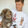 Personalised Dog And Owner Photo Jumper, thumbnail 1 of 6