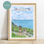 Personalised Watercolour Pet Portrait With Background Options, thumbnail 1 of 6