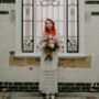 Ivory Bridal Beret With Birdcage Veil, thumbnail 5 of 8