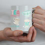 Personalised Six Tea Tea Mug 60th Birthday Gift, thumbnail 4 of 5