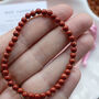 Red Jasper Crystal Bracelet – Grounding And Strength Gift, thumbnail 3 of 5