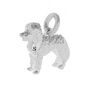 Labradoodle Silver Dog Charm, thumbnail 9 of 12