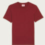 Two Pack Navy And Burgundy Organic Plain T Shirt Bundle, thumbnail 3 of 7