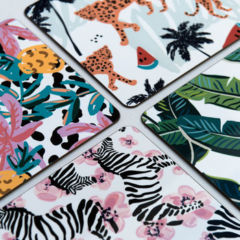 Tropical Placemats Pack Of Four, 9 of 12