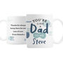 Personalised Like A Dad To Me Step Dad Mug, thumbnail 2 of 4