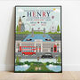 Personalised Keepsake Birth Print London City, thumbnail 4 of 5