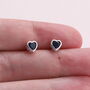 Just To Say 'Close To Heart' Heart Earrings, thumbnail 10 of 11