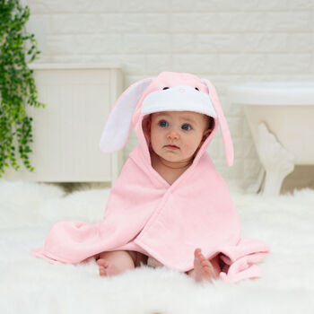Personalised Bonny Bunny Baby Towel, 8 of 9