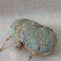 Mint Green Bird Oval Clutch, thumbnail 8 of 8