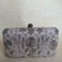 Light Pink Handcrafted Rectangular Clutch Bag, thumbnail 10 of 11